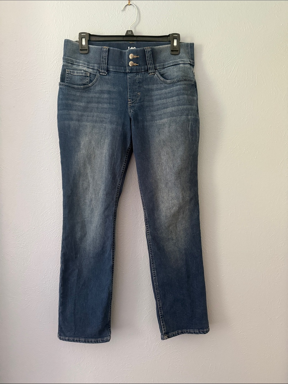 Women’s Lee Riders Dark Blue Straight Jeans